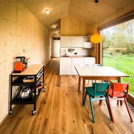 Die Klingerei - Tiny House Wiese Villa Seewalchen Buitenkant foto